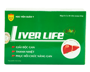 Viên Giải Độc Gan - Liver Life Plus Học Viện Quân Y