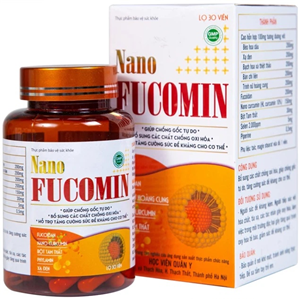 Nano Fucomin Học Viện Quân Y 30 viên