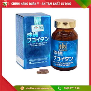 Okinawa Fucoidan Nhật Bản Chính Hãng, Hộp 180 viên