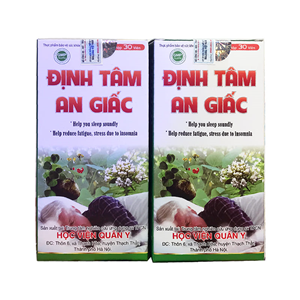 2 hộp Định Tâm An Giấc Học Viện Quân Y