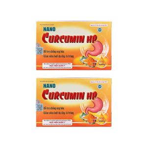 2 Hộp Nano Curcumin HP Học Viện Quân Y 30 viên