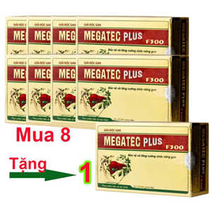 Combo 8 Hộp Tặng 1 Hộp Giải Độc Gan Megatec Plus Học Viện Quân Y