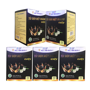 5 Hộp Tỏi Một Nhánh HVQY 200g tặng 1 hộp trà Bogatra