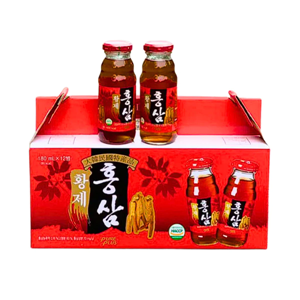 Nước Hồng Sâm Hoàng Đế Hàn Quốc (12 Chai x 180ml)