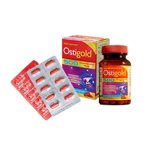 Ostigold 500 DHG (hộp vỉ 60 viên) - Hỗ trợ điều trị thoái hoá khớp