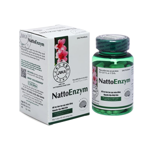 NattoEnzym DHG hỗ trợ phòng ngừa đột quỵ do huyết khối (30 viên, 90 viên)