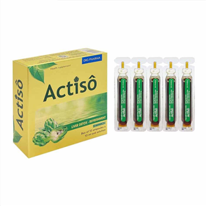 Actiso DHG hộp 10 ống x 10ml - hỗ trợ tăng cường chức năng gan