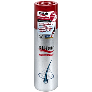 Rihair Strong spray Chai 185g - Xịt hỗ trợ ngăn ngừa rụng tóc và kích thích mọc tóc