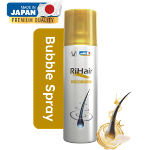 Dưỡng tóc Rihair Bubble Spray Chai 185g - Xịt hỗ trợ kích thích mọc tóc, ngăn rụng